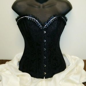 Black Lace Corset